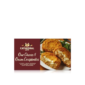 Cathedral City Frozen Cheese And Onion Crispbakes X 2 280G