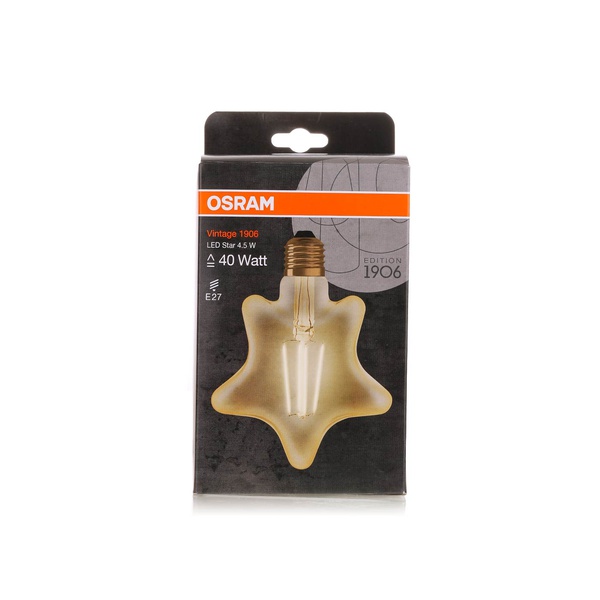 Buy Osram vintage 1906 LED star light 4.5w warm white in UAE