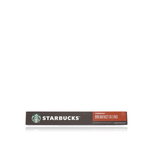 Buy Starbucks coffee breakfast blend capsules 10x56g in UAE