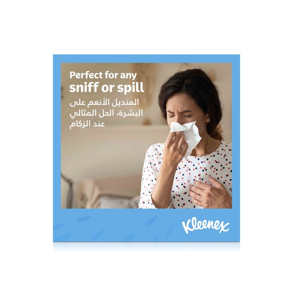 Kleenex Daily Care Facial Tissue 190 Sheets x 2 Ply x 5 Packs