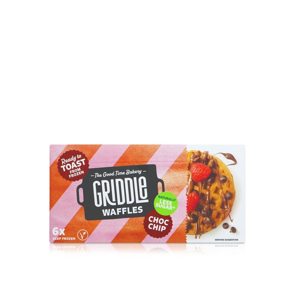 Griddle Frozen Choc Chip Wholegrain Waffles 200g