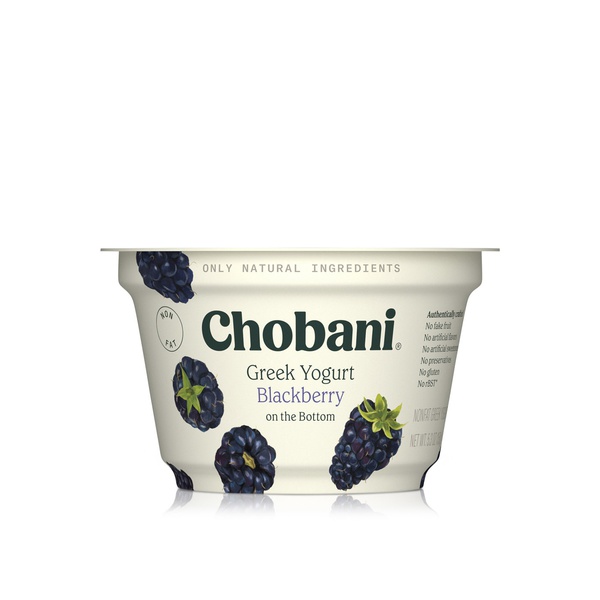 Chobani Non-Fat Blackberry Greek Yoghurt 150g