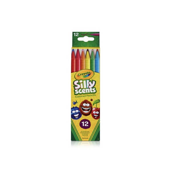 Crayola Silly Scents Colored Pencils Twistable x 12