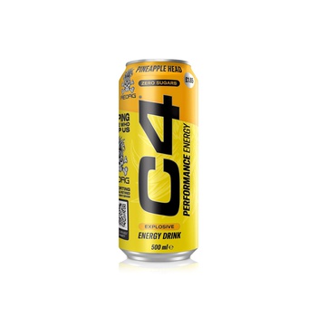 C4 Pineapple Head Energy Drink 500ml