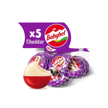 Mini Babybel Cheddar Cheese Snack x 5 100g