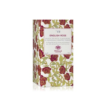 Whittard English Rose Tea Bags x 25 50g