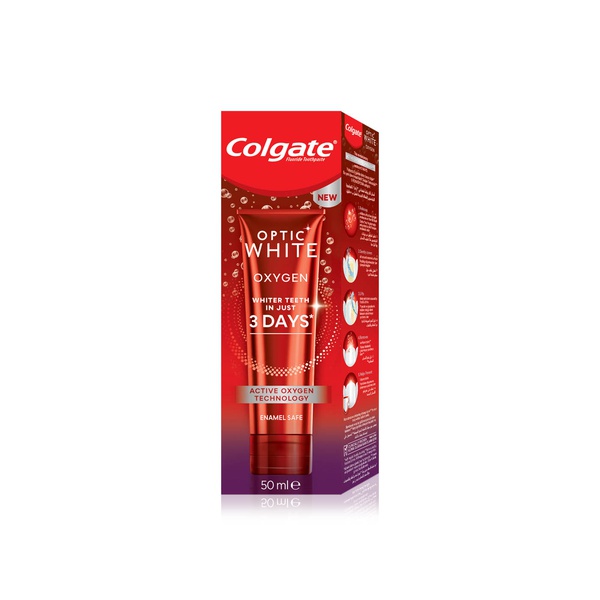 Colgate Optic White Oxygen Toothpaste 50ml