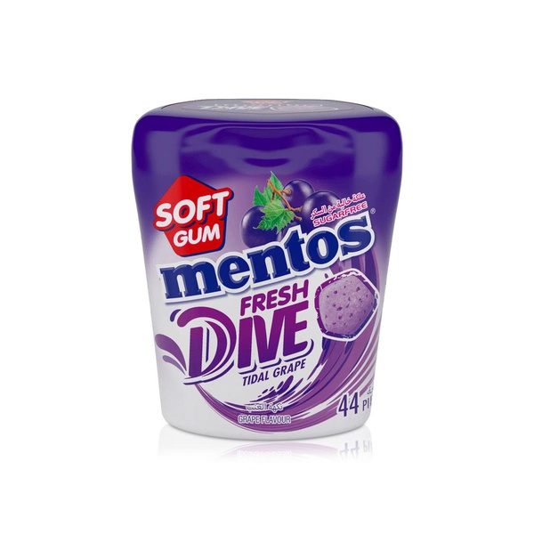 Mentos Fresh Dive Gum Grape 88g