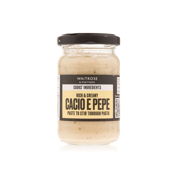 Waitrose Cooks' Ingredients Cacio E Pepe Paste 90g