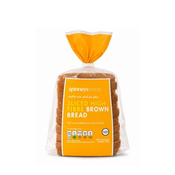 Spinneysfood High Fibre Brown Bread 500g