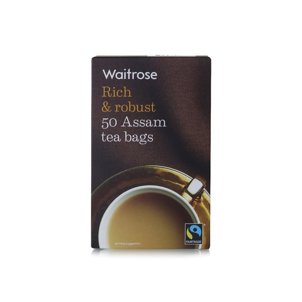 اشتري Waitrose Assam tea bags 50s 125g في الامارات