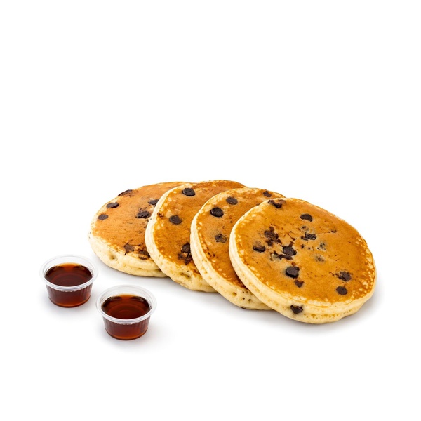 Chocolate Pancakes with Maple Syrup x 4