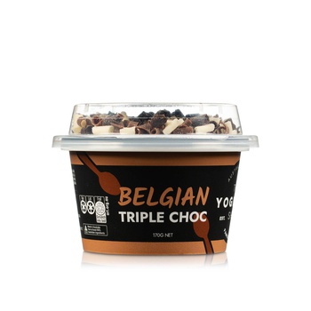 The Yoghurt Shop Belgian triple chocolate 170g