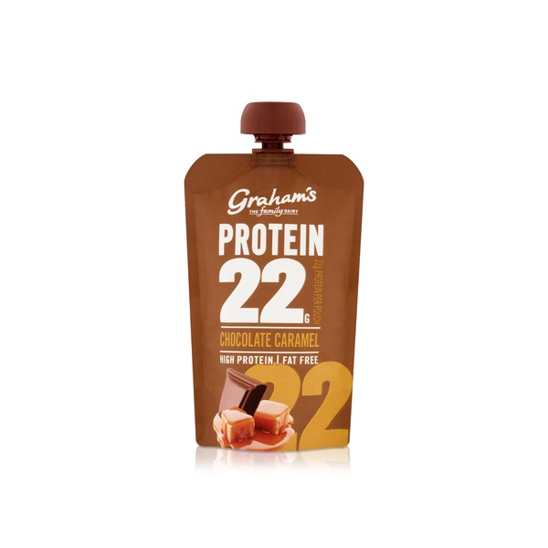 Graham's Protein Chocolate Caramel Yogurt Pouch 200g