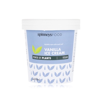 Spinneysfood Vegan Vanilla Ice Cream 500ml