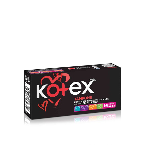 Kotex Super Tampons 16s