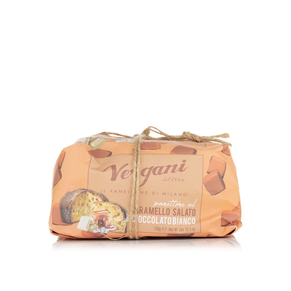 Vergani Caramel White Chocolate Panettone 750g