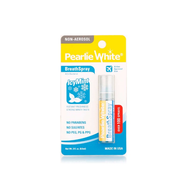 Pearlie White Icy Mint Breath Spray 8.5ml