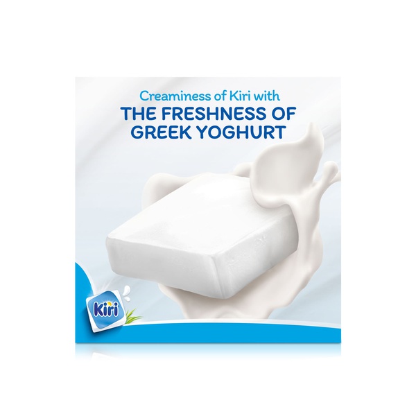 Kiri Greek Style Cheese Squares x 6 100g