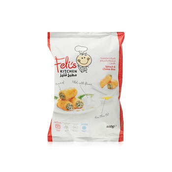 Feli's Kitchen Frozen Spinach And Cheese Bites 800G
