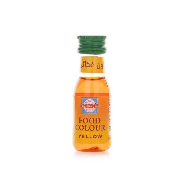 Green's Yellow Food Colour 28ml