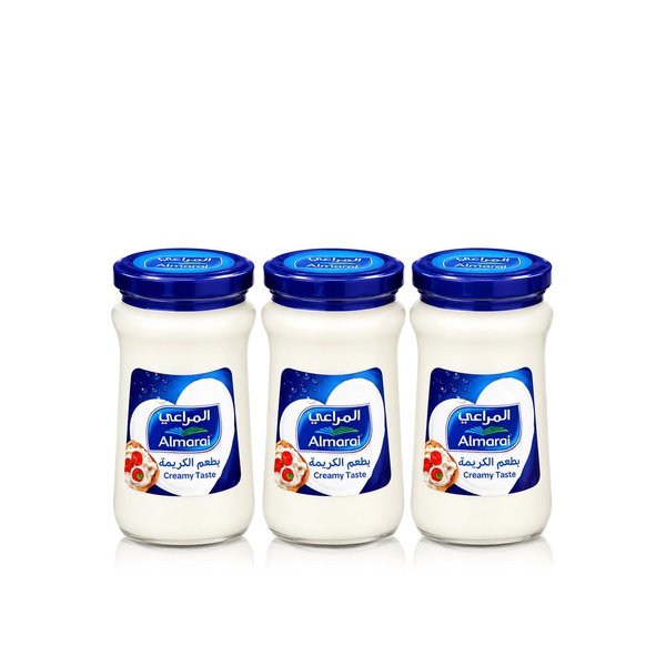 Almarai Spreadable Cream Cheese Jar 200g x 3