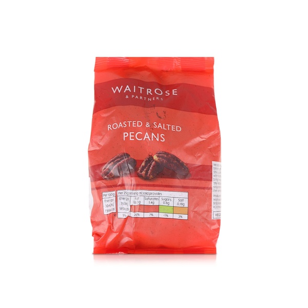 Waitrose Roasted Salted Pecans 100g