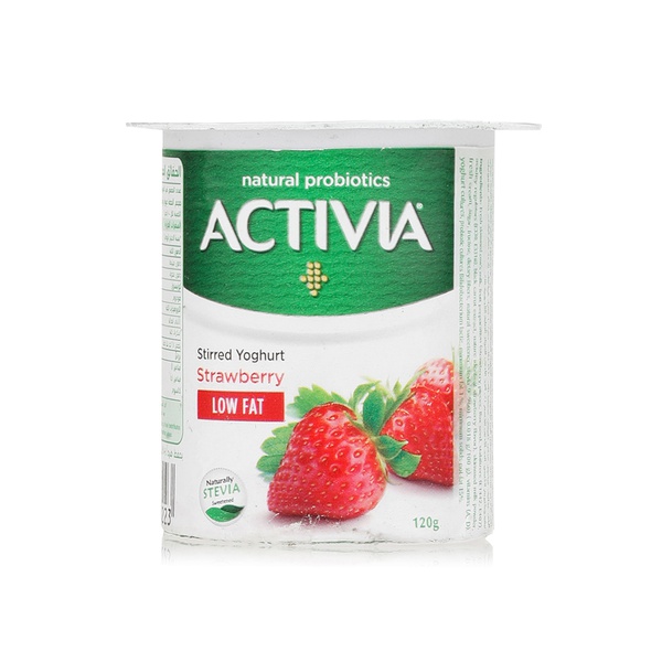 Activia light strawberry yogurt 120g