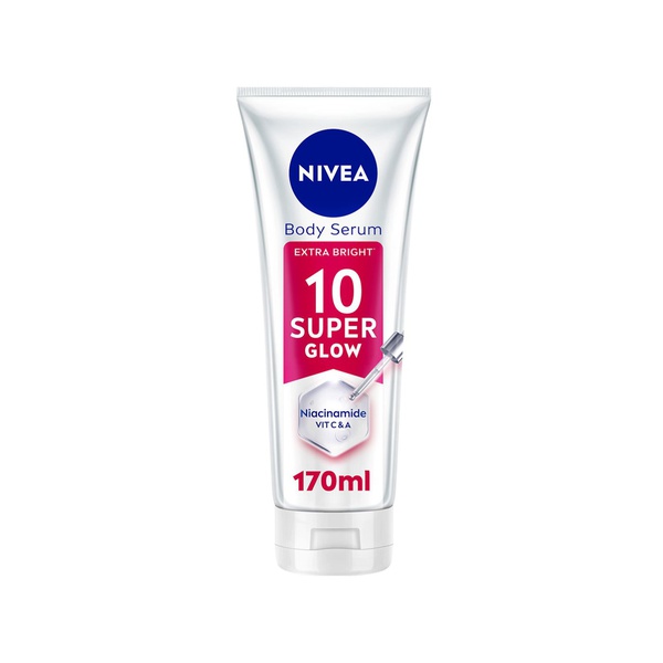 NIVEA Super 10 Glow Body Serum with Niacinamide, Vitamin C & A 170ml
