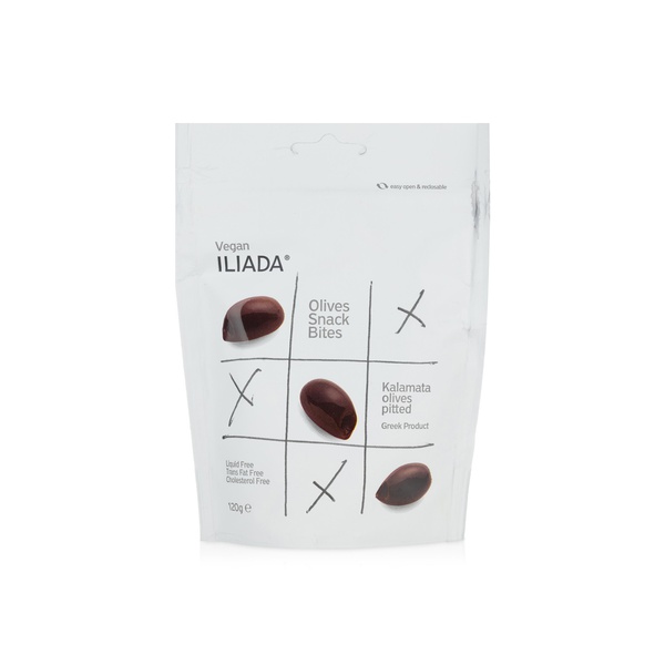 Iliada Olives Snack bites Kalamata Pitted 120g