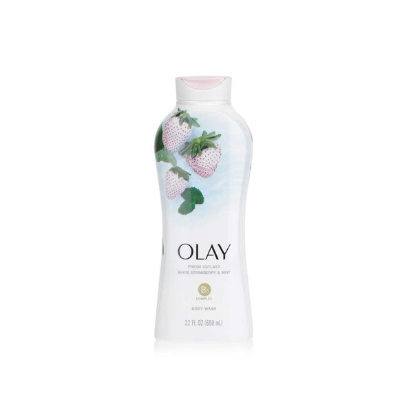 اشتري Olay Fresh Outlast body wash strawberry and mint 650ml في الامارات