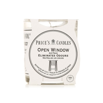 Price's Candles Open Window Jar Candle