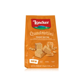 Loacker Quadratini Peanut Butter 125g