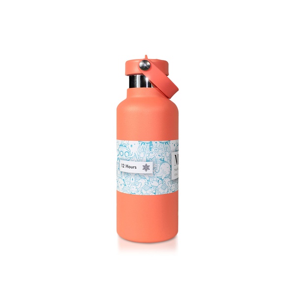 Moya Starfish Insulated and Sustainable Water Bottle Coral 500ml