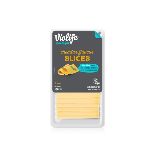 Violife Cheddar Slices 140g
