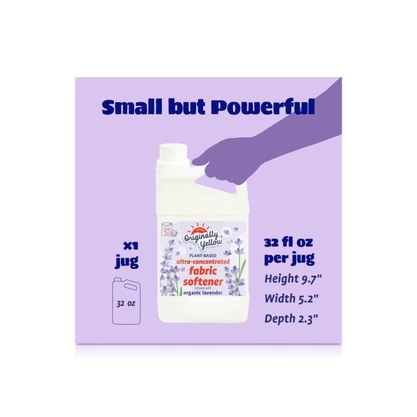 Originally Yellow Lavender Fabric Softener 946ml