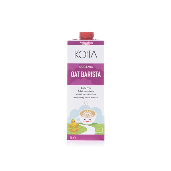 Buy Koita organic oat barista milk 1L in UAE