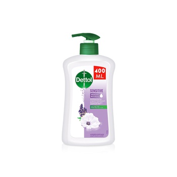 Dettol Sensitive Lavender & White Musk Scent Liquid Handwash Pump 400ml