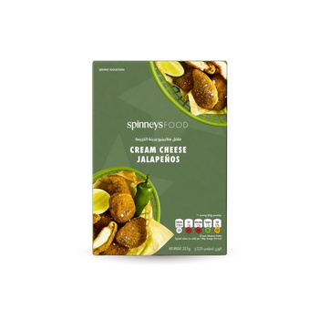 Spinneysfood Frozen Cream Cheese Jalapeños 325g