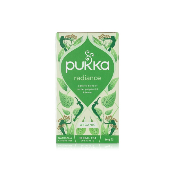Pukka Organic Radiance Herbal Tea 20 Sachets 36g