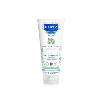 Mustela 2 in 1 Cleansing Gel Baby 200ml