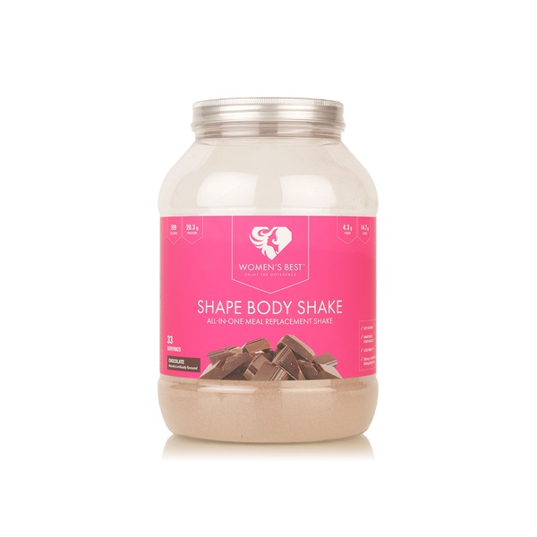 Women's Best shape body shake chocolate 1000g - Spinneys UAE