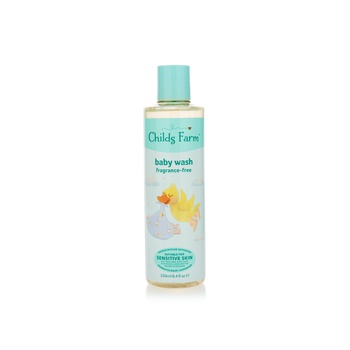 Childs Farm Fragrance Free Baby Wash for Sensitive Skin 250ml