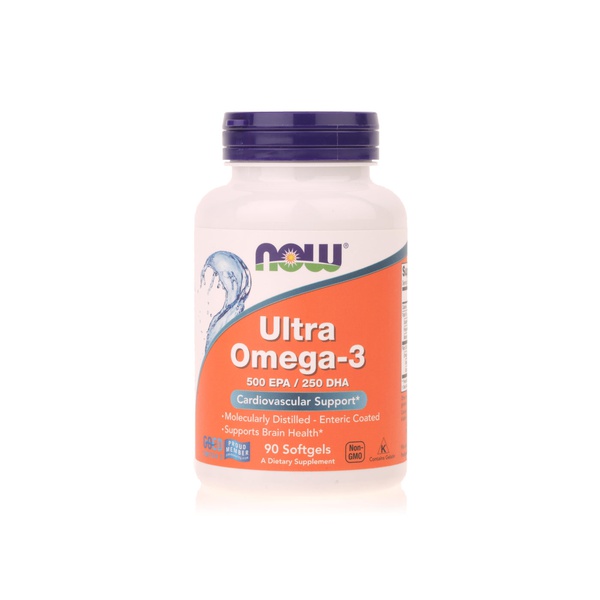 Now Ula Omega 3 Softgels 500epa 250dha x 90 - Spinneys UAE
