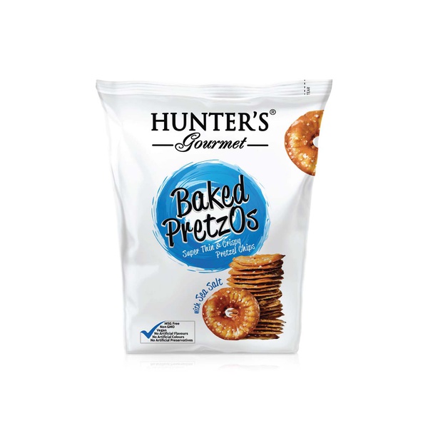 Hunter's Gourmet Baked PretzOs with Sea Salt 80g