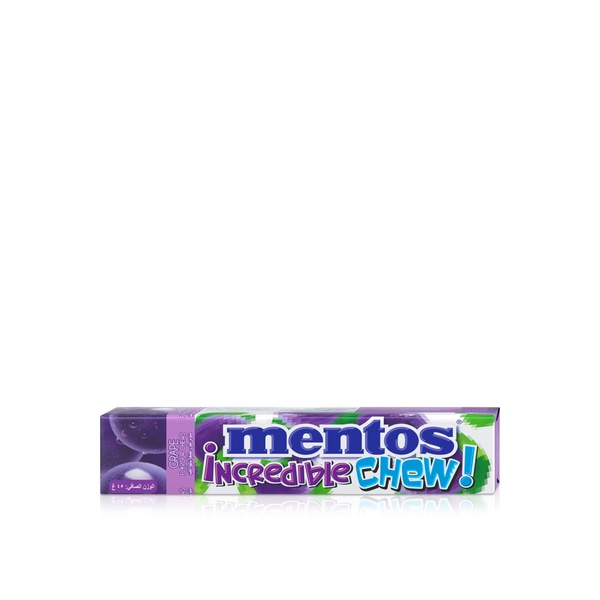 Mentos Incredible Chew Grape 45g