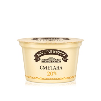 Savushkin Sour Cream 20% Fat 180g