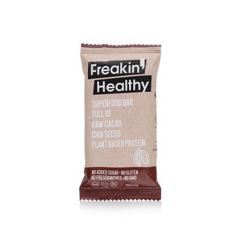 Freakin' Healthy Raw Cacao and Chia Seed Bar 40g