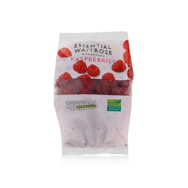 Buy Essential Waitrose raspberries 350g in UAE