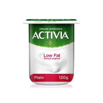 Activia Plain Yoghurt Low Fat 120g